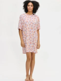 PANTTERI lyhyt yöpaita - vaaleanpunainen