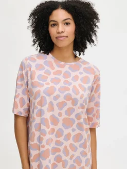 PANTTERI lyhyt yöpaita - vaaleanpunainen