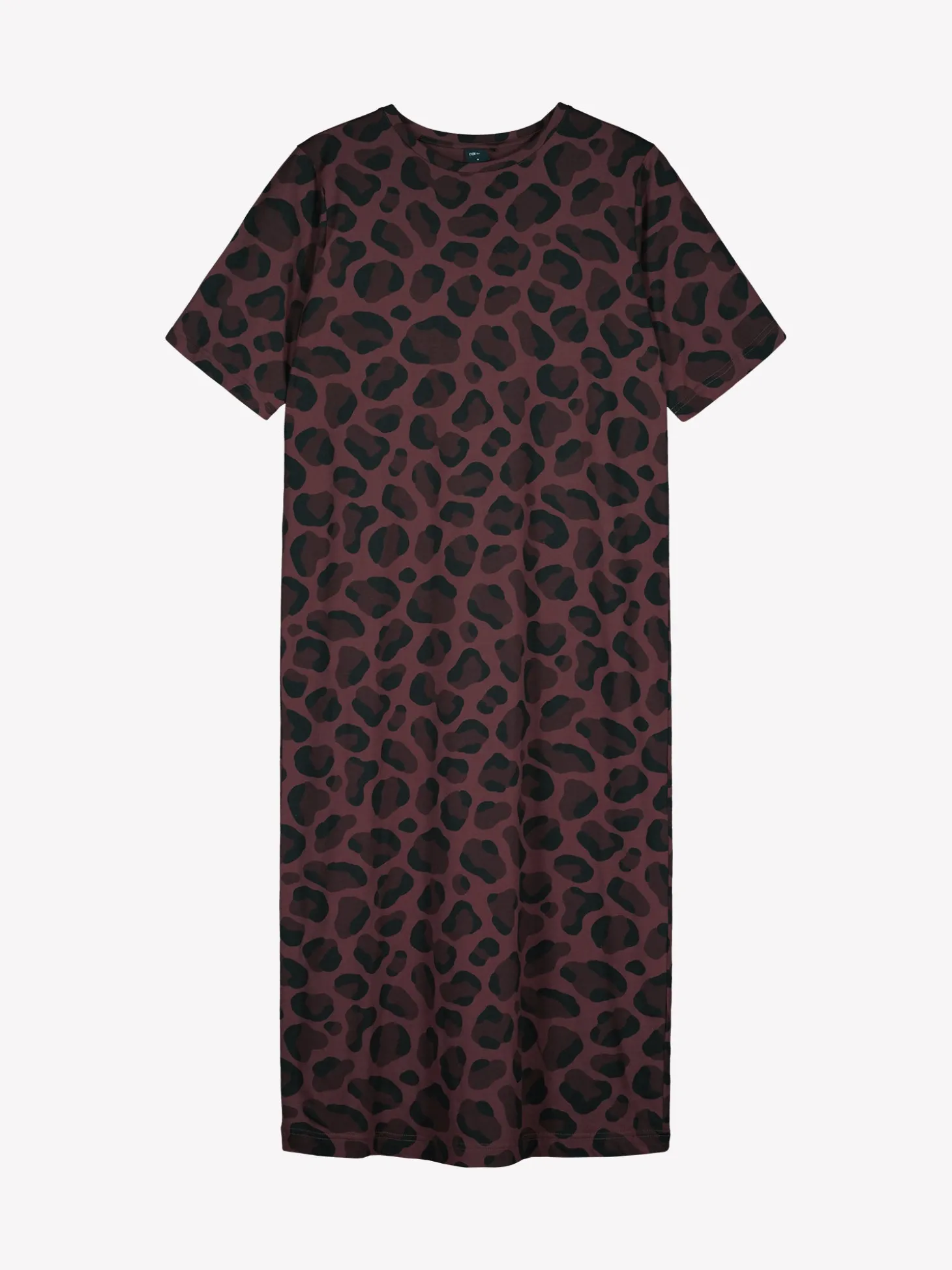 PANTTERI pitkä yöpaita - ruskea