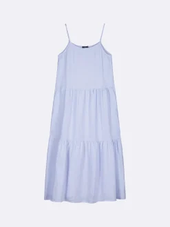 PELLAVA hihaton mekko - vaaleansininen