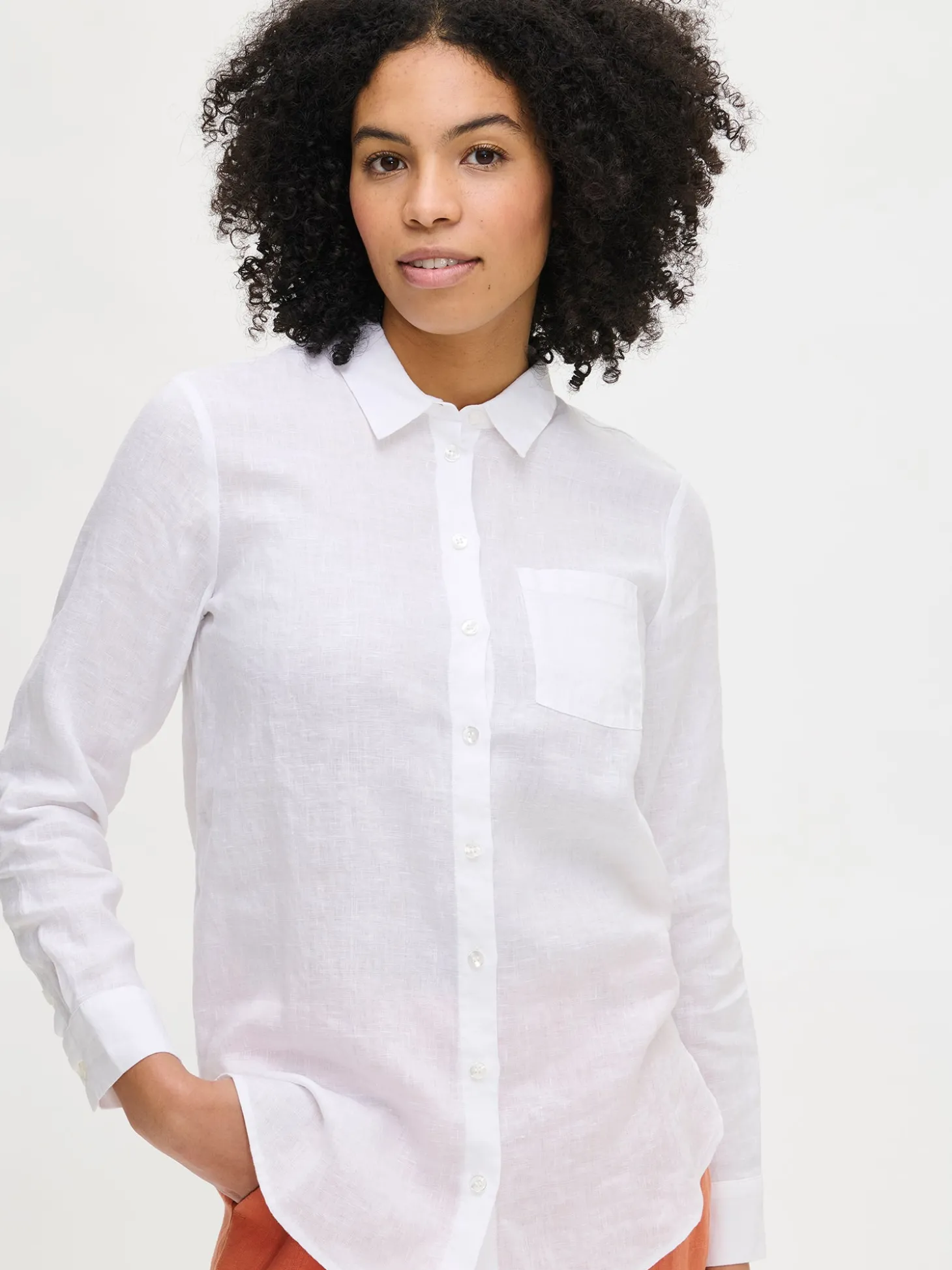 PELLAVA paitapusero - valkoinen