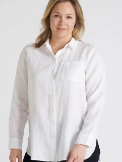 PELLAVA paitapusero - valkoinen