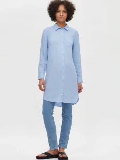 PELLAVA pitkä paitapusero - sininen