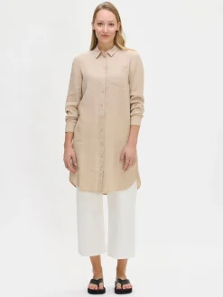 PELLAVA pitkä paitapusero - beige