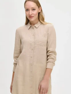 PELLAVA pitkä paitapusero - beige