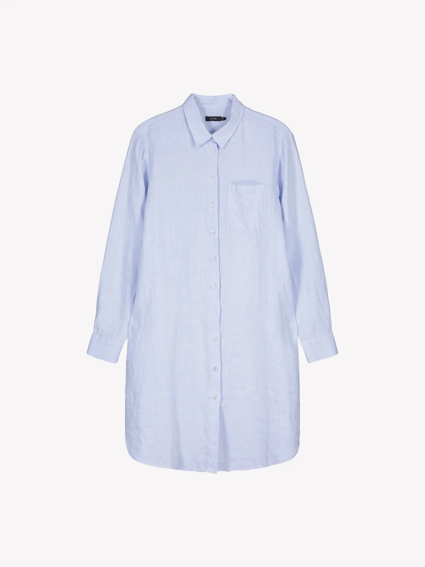 PELLAVA pitkä paitapusero - vaaleansininen