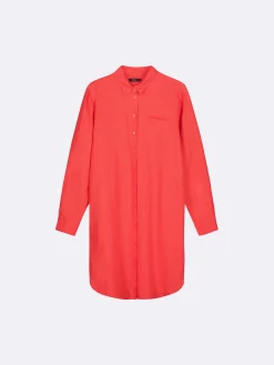 PELLAVA pitkä paitapusero - punainen