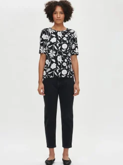 PIENI LINOKUKKA pusero - musta-valkoinen