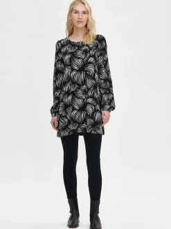 PIENI TUIJA tunika - mustavalkoinen