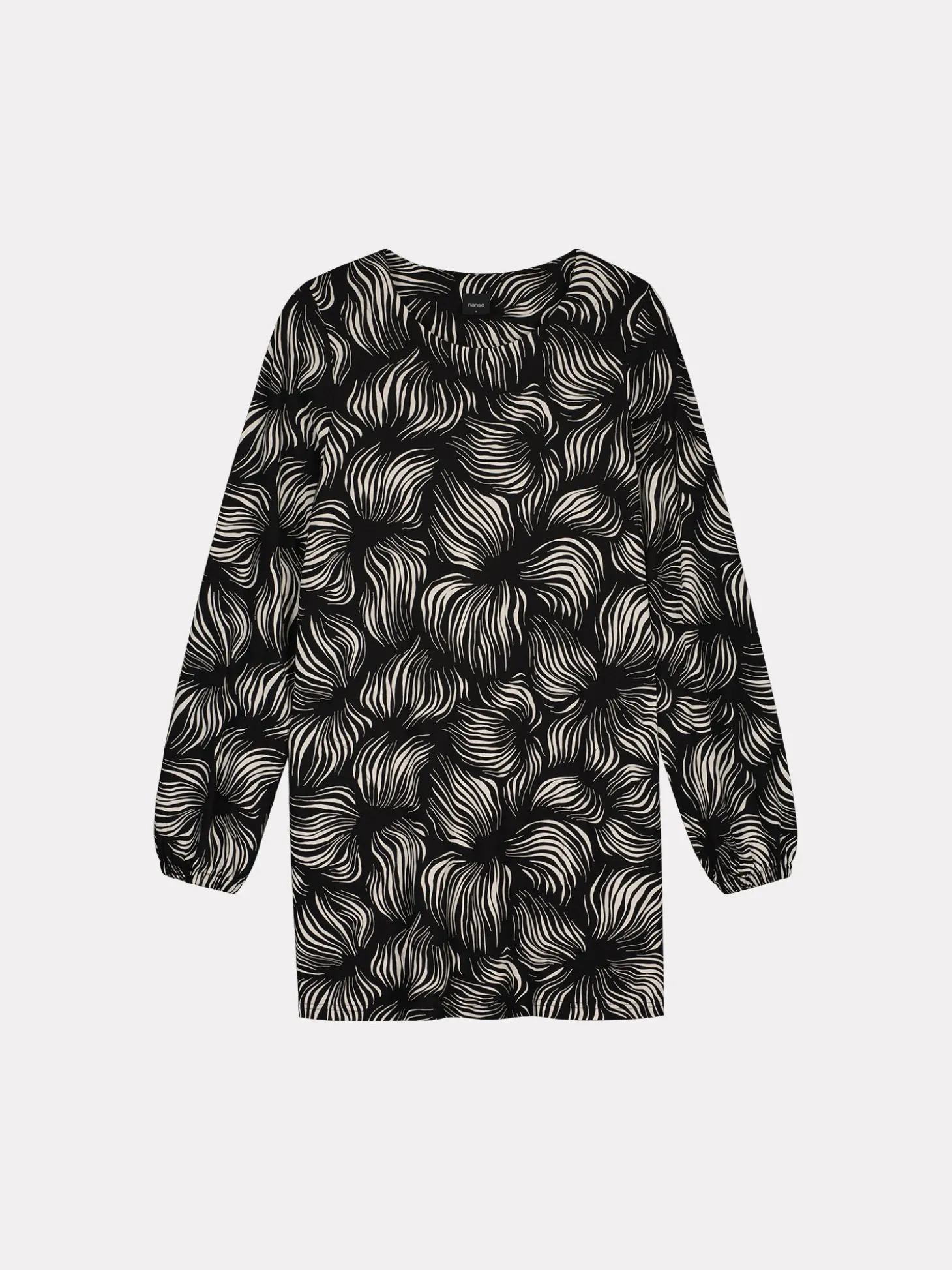 PIENI TUIJA tunika - mustavalkoinen