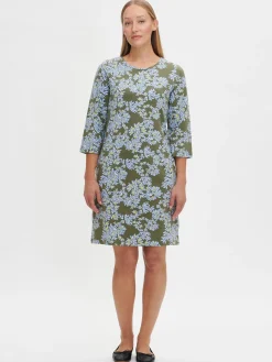 PIHLAJA trikoomekko - vihreä