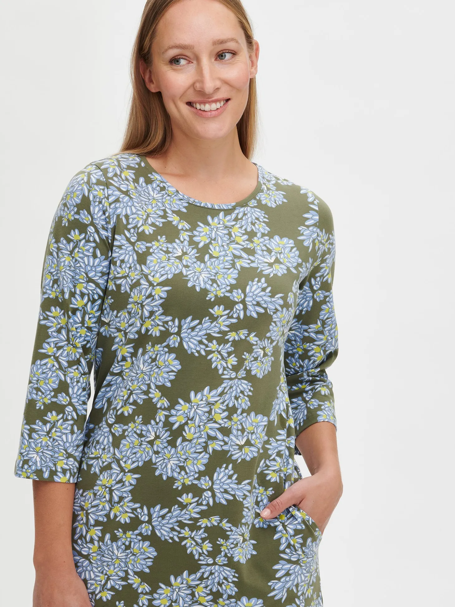 PIHLAJA trikoomekko - vihreä