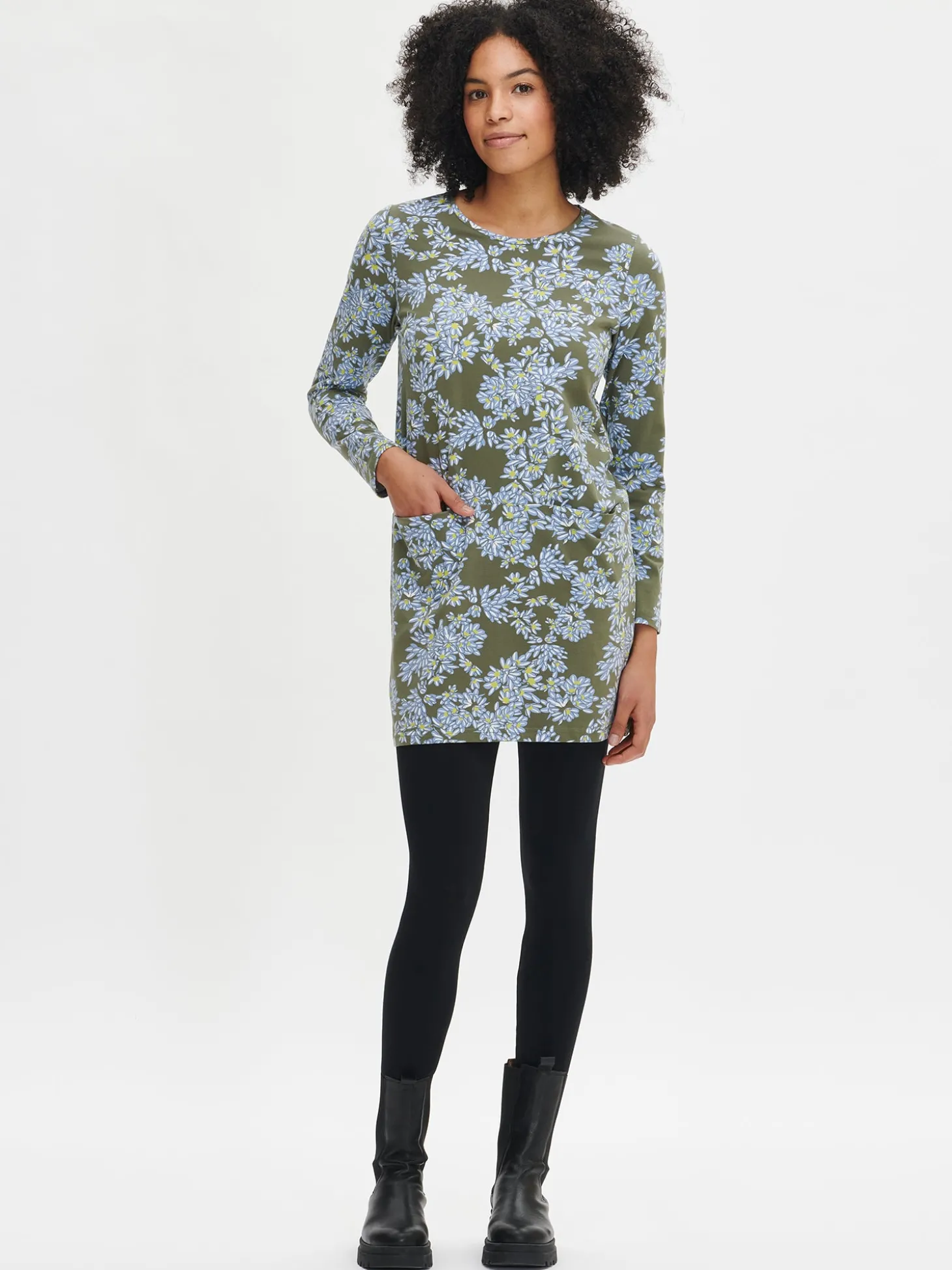 PIHLAJA tunika - vihreä