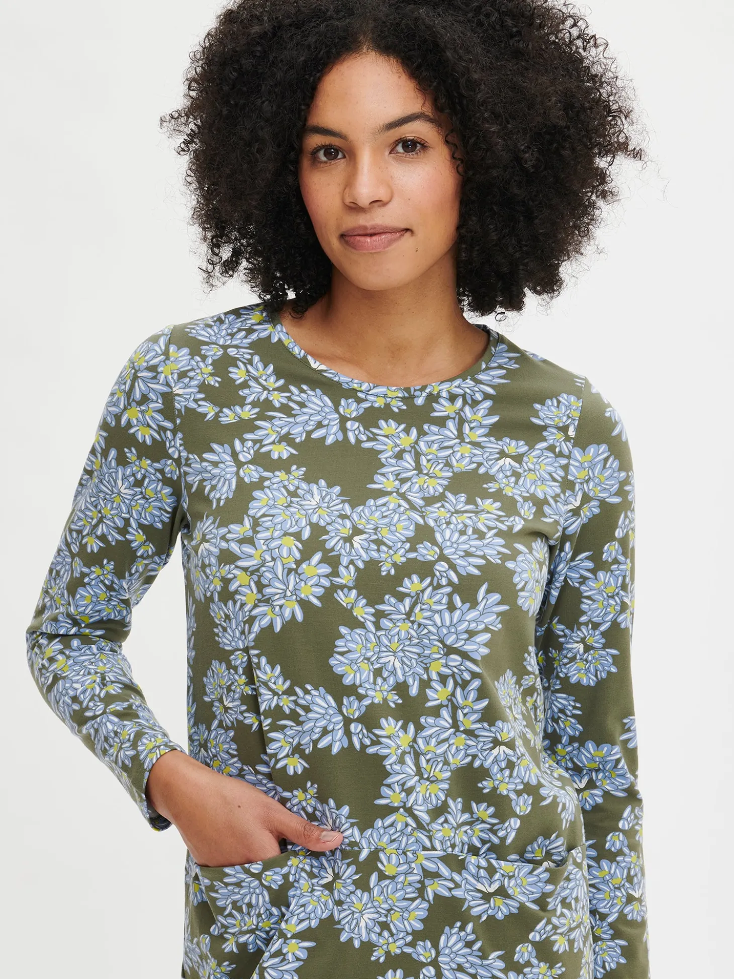 PIHLAJA tunika - vihreä