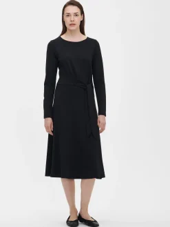 PIIRRE trikoomekko - musta