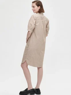 PIIRTO paitamekko - ruskea