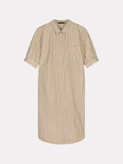 PIIRTO paitamekko - ruskea