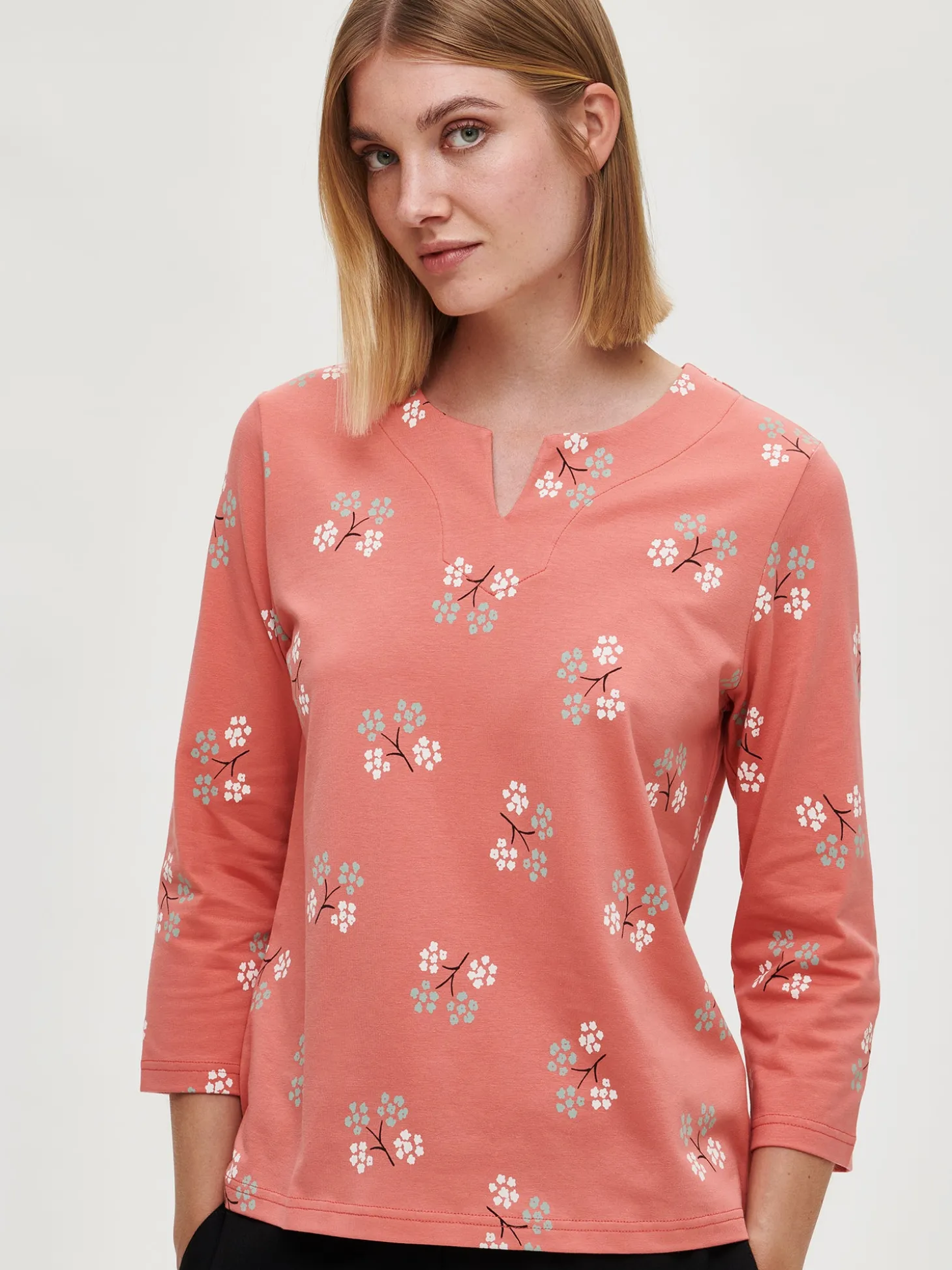 PIKKU CASSIA pusero - koralli