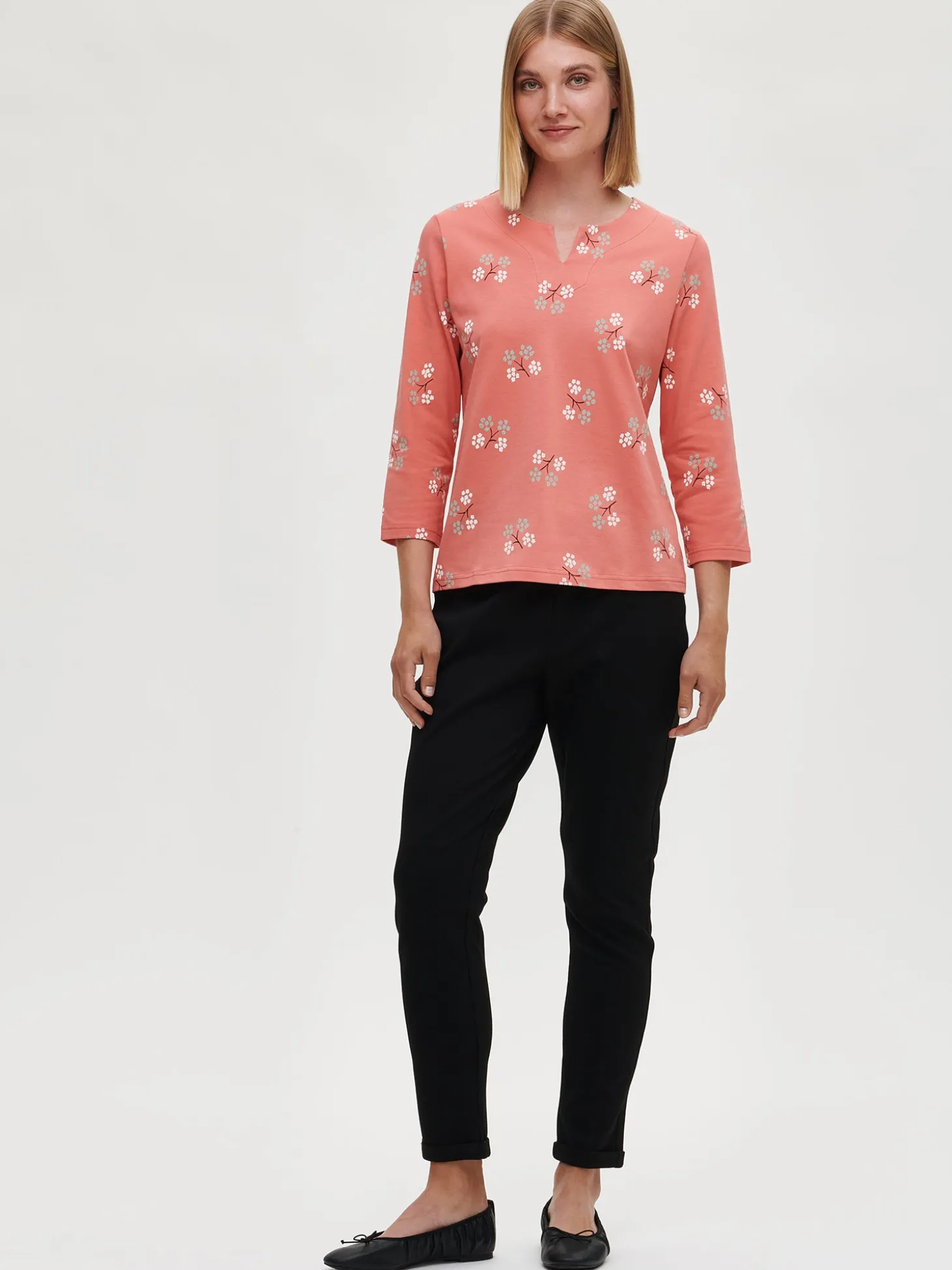 PIKKU CASSIA pusero - koralli