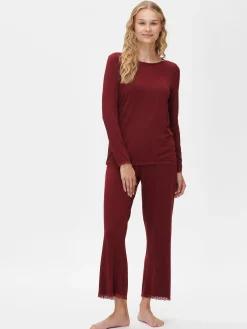 PITSI housut - viininpunainen