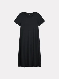 PITSI lyhyt yöpaita - musta