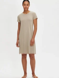 PITSI lyhyt yöpaita - ruskea