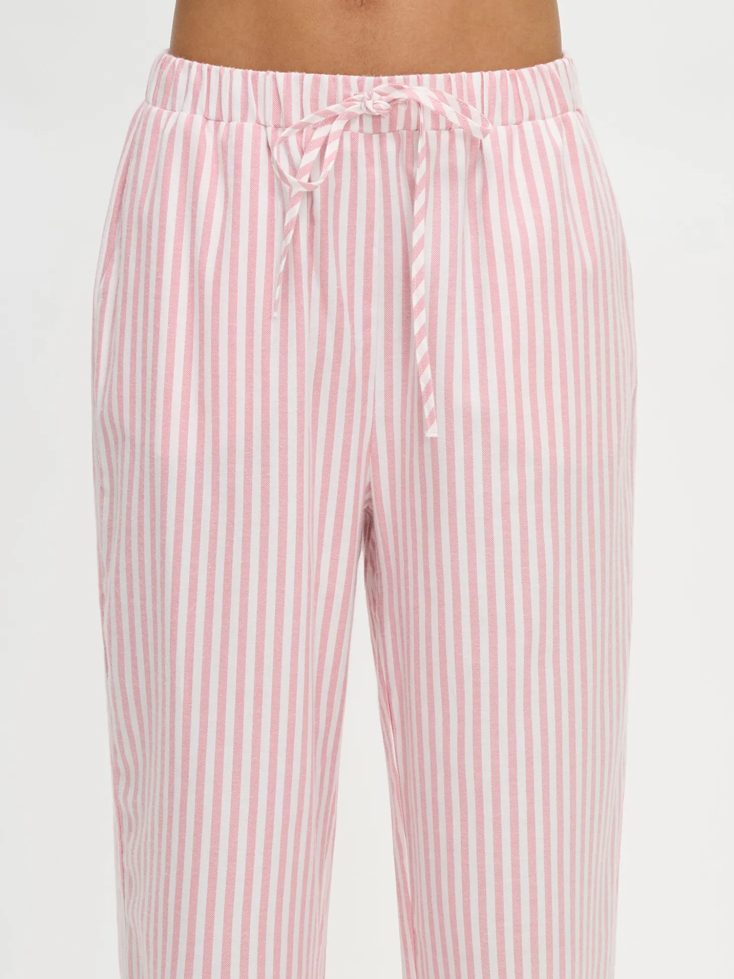 POLKA housut - vaaleanpunainen