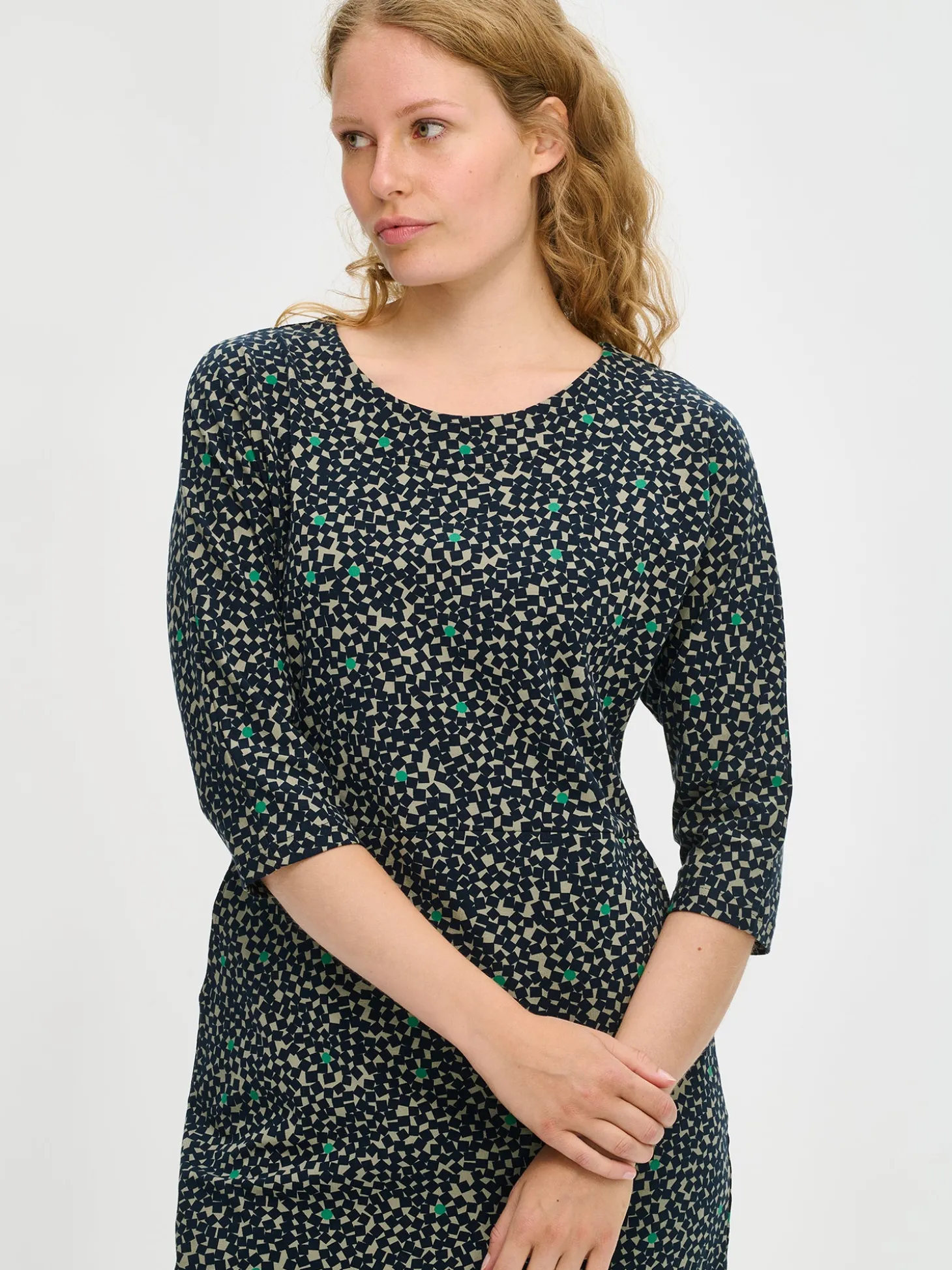 POLKU trikoomekko - vihreä