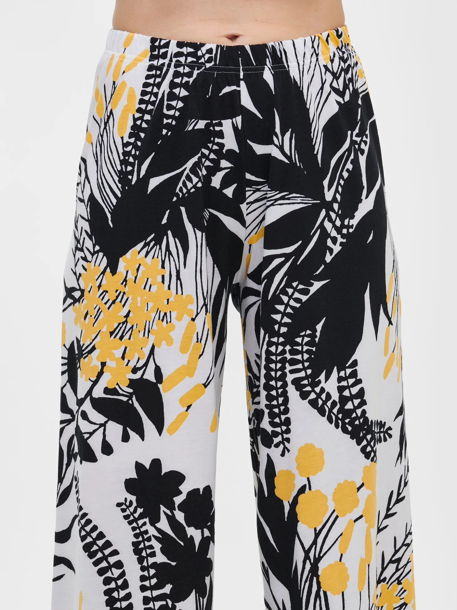 PUUTARHA housut - keltainen