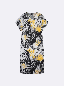 PUUTARHA kaftaani - keltainen