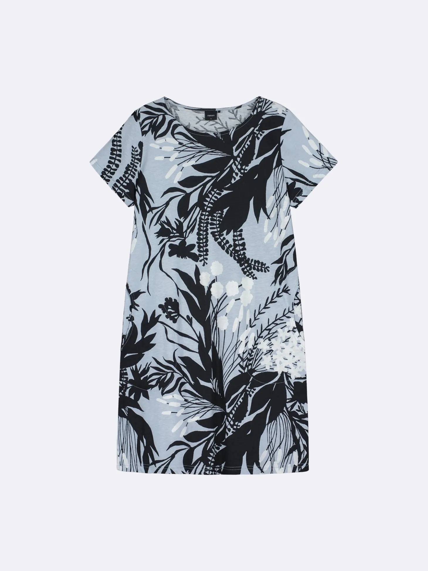 PUUTARHA lyhyt yöpaita - sininen