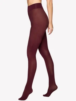 RECYCLED OPAQUE 40 den sukkahousut - punainen