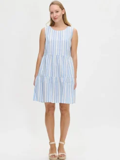 REGATTA pellavamekko - vaaleansininen