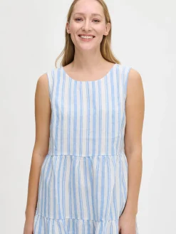 REGATTA pellavamekko - vaaleansininen