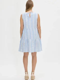 REGATTA pellavamekko - vaaleansininen