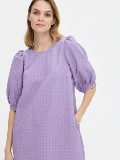 RELIEFI lyhyt kangasmekko - lila