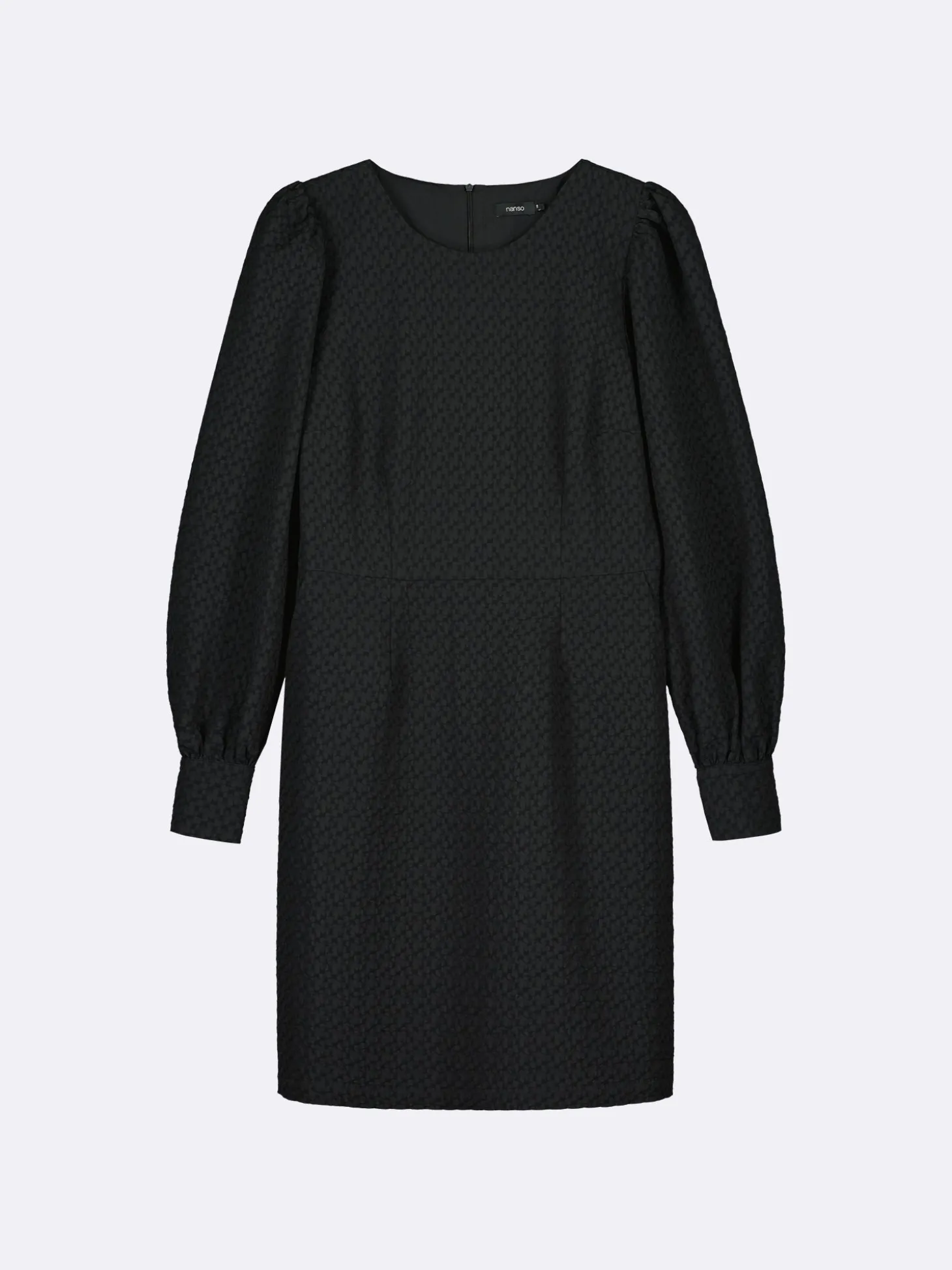 RELIEFI pitkähihainen mekko - musta