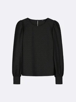 RELIEFI pusero - musta