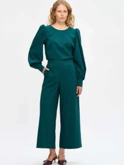 RELIEFI pusero - tummanvihreä