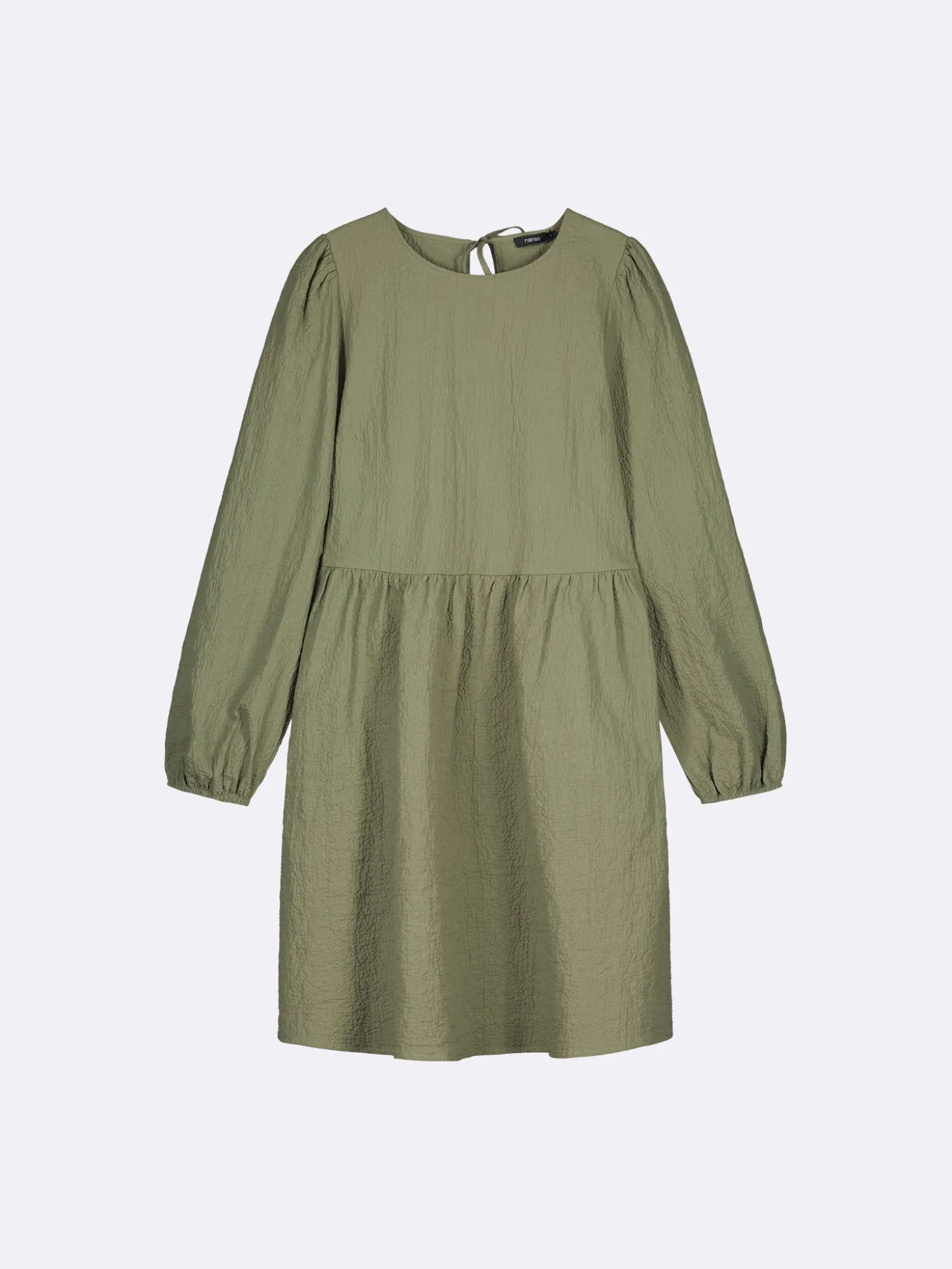 RUSETTI lyhyt kangasmekko - oliivinvihreä