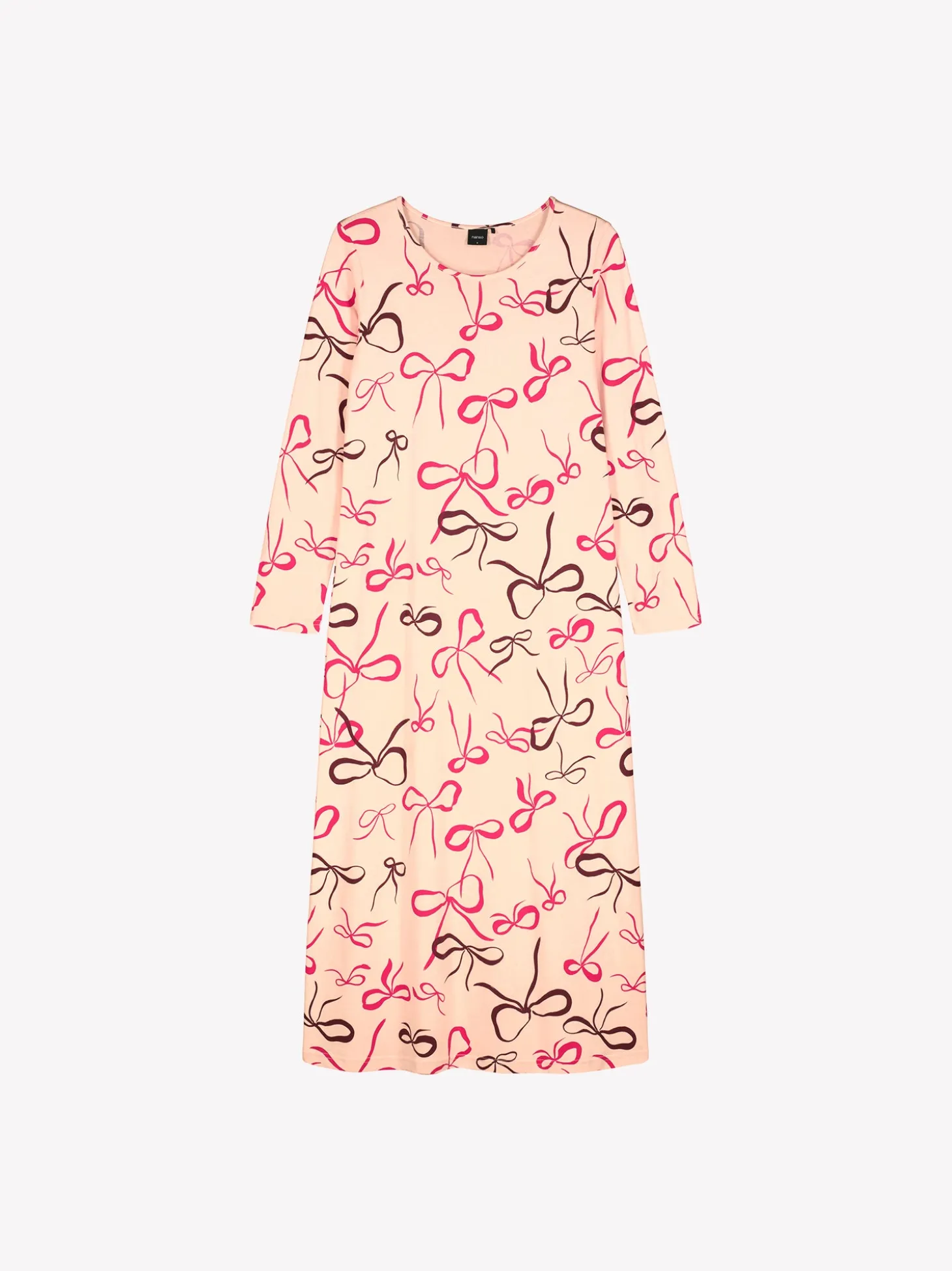 RUSETTI pitkä yöpaita - vaaleanpunainen