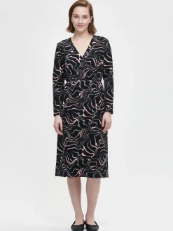 SAARA trikoomekko - musta