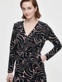 SAARA trikoomekko - musta