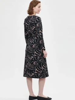 SAARA trikoomekko - musta