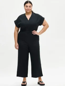 SAARI pellavahaalari - musta