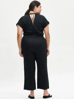 SAARI pellavahaalari - musta