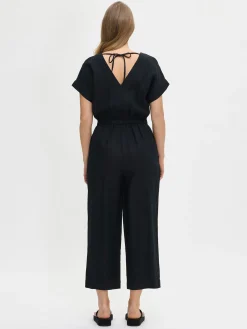 SAARI pellavahaalari - musta