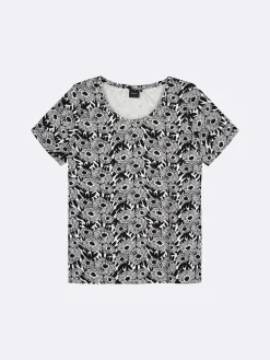 SAMETTIKUKAT t-paita - musta