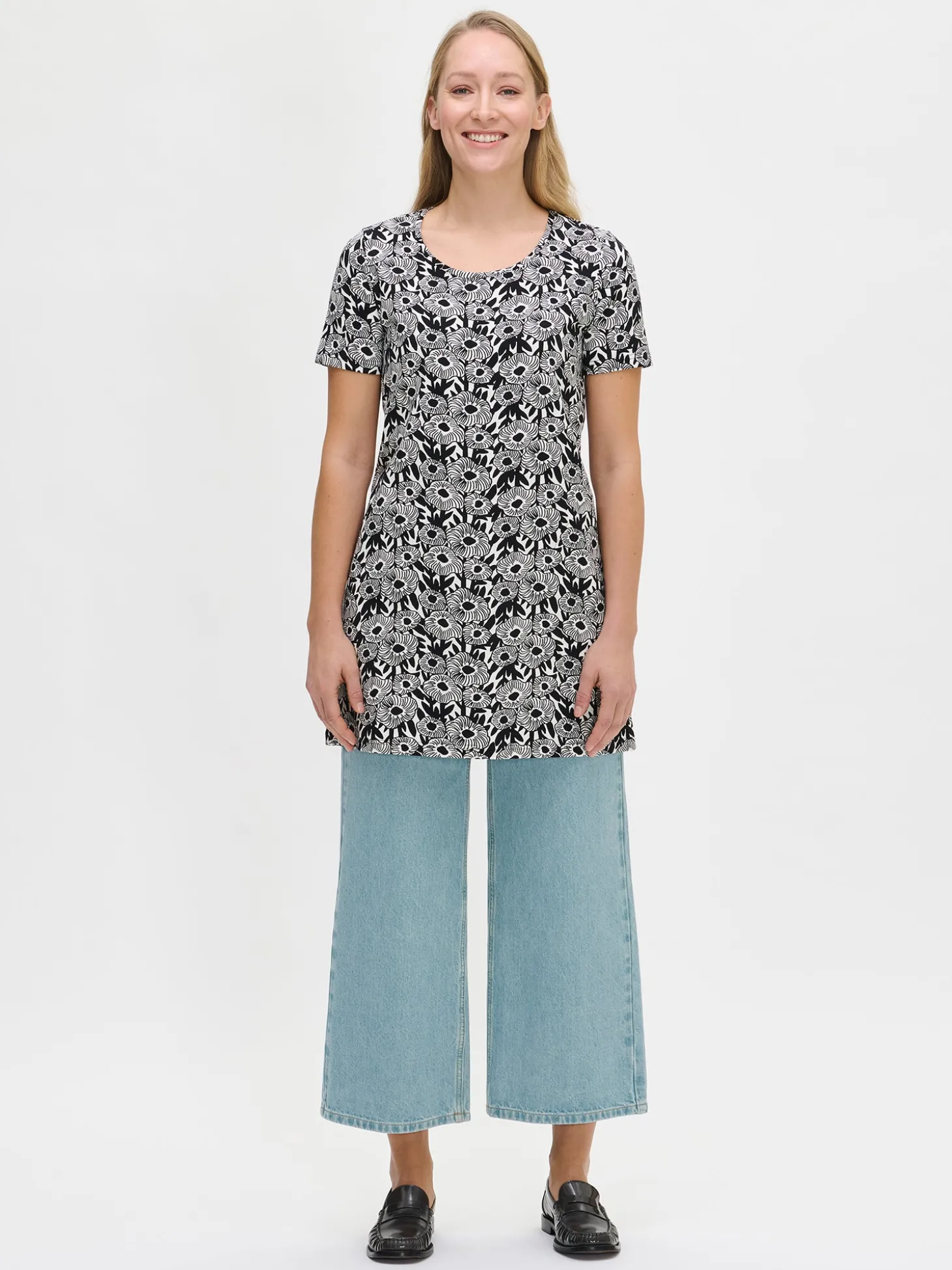 SAMETTIKUKAT tunika - musta