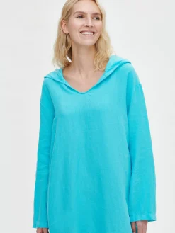 SARASTUS hupparimekko - turkoosi